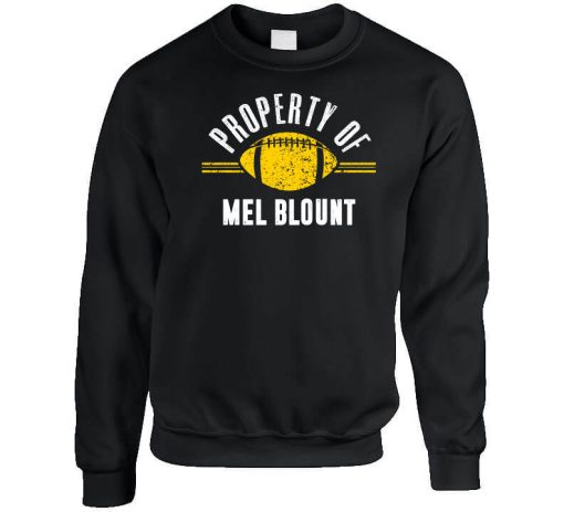 Mel Blount Property Of Pittsburgh Football Fan T Shirt