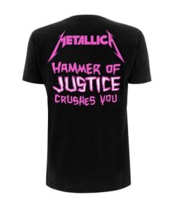 Metallica Damage Hammer T-Shirt Metallica Damage Hammer T-Shirt