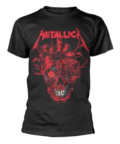 Metallica Heart Skull T-Shirt