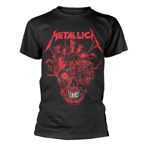 Metallica Heart Skull T-Shirt