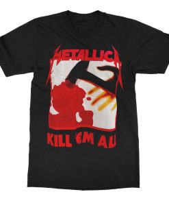 Metallica Kill Em All Tracks T-Shirt Metallica Kill Em All Tracks T-Shirt