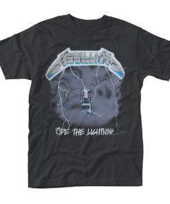 Metallica Ride The Lightning T-Shirt Metallica Ride The Lightning T-Shirt