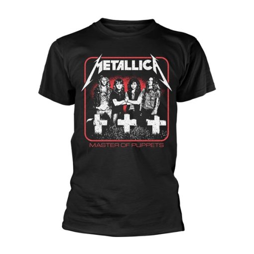 Metallica Vintage Master Of Puppets Photo T-Shirt