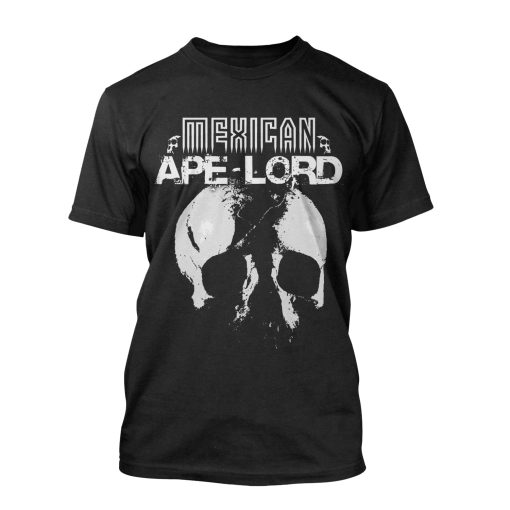 Mexican Ape-Lord White Skull T-Shirt