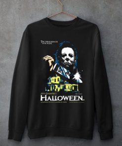 Michael Myers The Trick Is To Stay Alive Halloween Sweatshirt