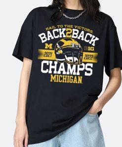 Michigan Back-To-Back Big Ten Championship 2022 Shirt
