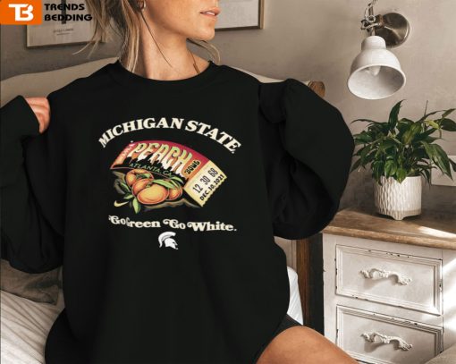 Michigan State Spartan Peach Bowl Sweatshirt