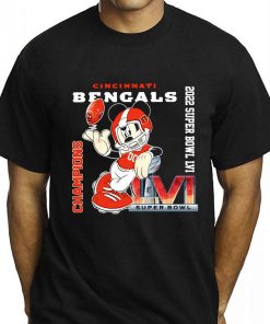 Mickey Bengals 2022 Champions Super Bowl Shirt
