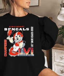 Mickey Bengals 2022 Champions Super Bowl Shirt