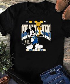 Mickey Mouse Golden State Warriors NBA Finals Champions 2022 Shirt