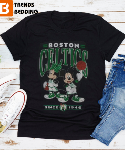 Mickey Mouse X Boston Celtics Basketball 90s Sweatshirt