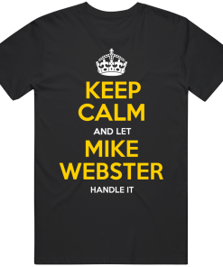 Mike Webster Keep Calm Pittsburgh Football Fan T Shirt
