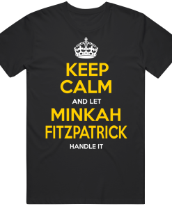 Minkah Fitzpatrick Keep Calm Pittsburgh Football Fan T Shirt