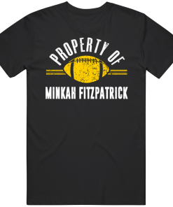 Minkah Fitzpatrick Property Of Pittsburgh Football Fan T Shirt