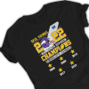 Minnesota Vikings 2022 Nfc North Division Champions 2008-2022 Tee Shirt