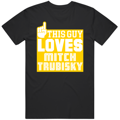 Mitch Trubisky This Guy Loves Pittsburgh Football Fan T Shirt