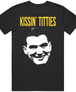 Mitchell Trubisky Kissin Titties Pittsburgh Football Fan T Shirt