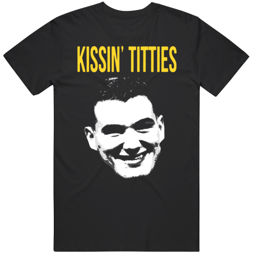 Mitchell Trubisky Kissin Titties Pittsburgh Football Fan T Shirt