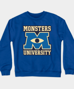 Monsters University Mike Wazowski Crewneck Sweatshirts