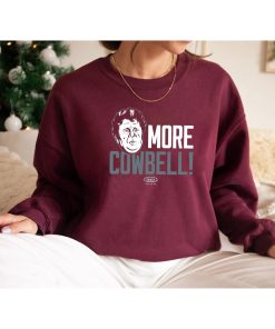 More Cowbell RIP Mike Leach Football Coach Sweatshirt