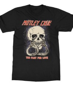 Motley Crue Too Fast Skull T-Shirt