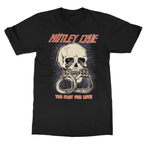 Motley Crue Too Fast Skull T-Shirt