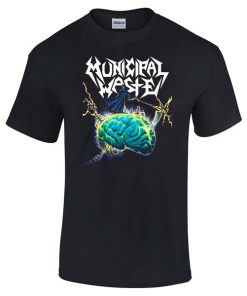 Municipal Waste Brain Reaper T-Shirt Municipal Waste Brain Reaper T-Shirt