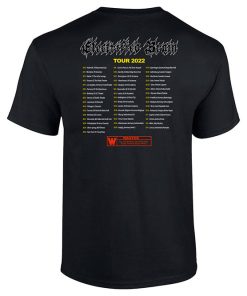 Municipal Waste Electrified Brain Reaper Tour T-Shirt