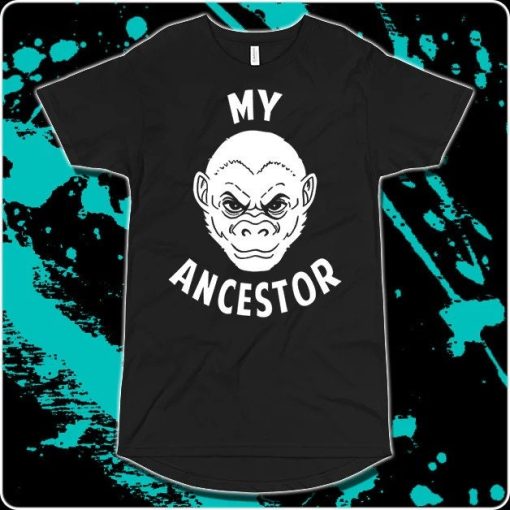 My Ancestor Comic Monkey Face Shirt