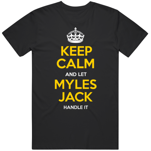 Myles Jack Keep Calm Pittsburgh Football Fan T Shirt