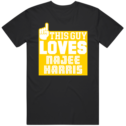 Najee Harris This Guy Loves Pittsburgh Football Fan T Shirt