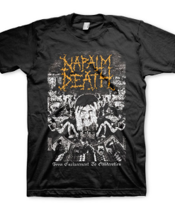 Napalm Death From Enslavement To Obliteration T-Shirt