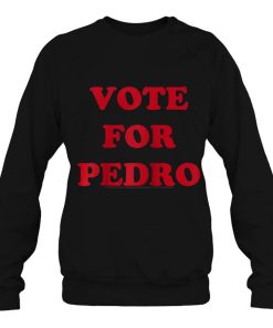 Napoleon Dynamite Vote For Pedro Raglan Baseball Sweatshirt