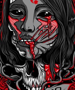 Necro Gory Days Bloody Roses T-Shirt 2 Necro Gory Days Bloody Roses T Shirt 3