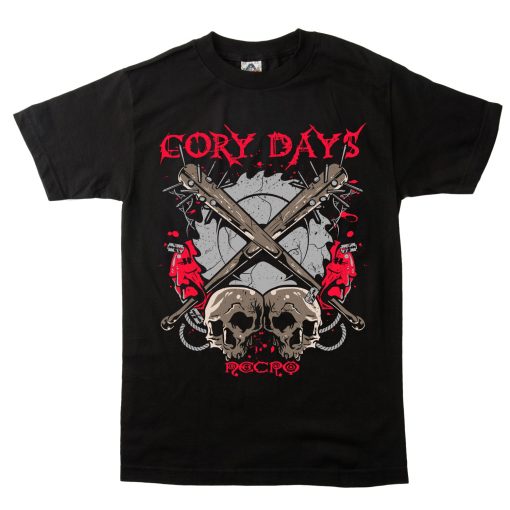 Necro Gory Days Spike Bat T-Shirt