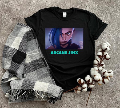 Netflix Arcane Jinx League Of Legends T-Shirt