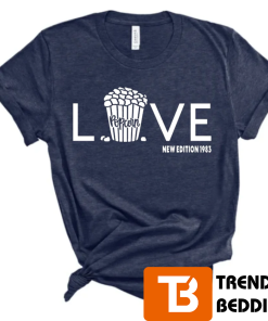New Edition 1983 T-shirt Popcorn Love
