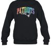 New England Patriots Nfl Rainbow Sweatshirt