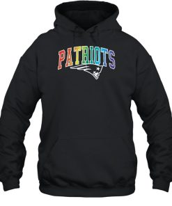 New England Patriots Nfl Rainbow Sweatshirt
