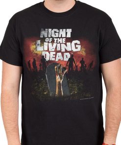 Night Of The Living Dead (1968) Graveyard T-Shirt Night Of The Living Dead (1968) Graveyard T-Shirt
