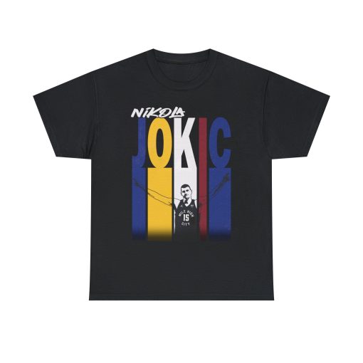 Nikola Jokic Vintage NBA Shirt Gift For The Nuggets Fans