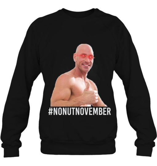 No Nut November Meme Endorsed By Johnny Sins Essential Sweatshirt