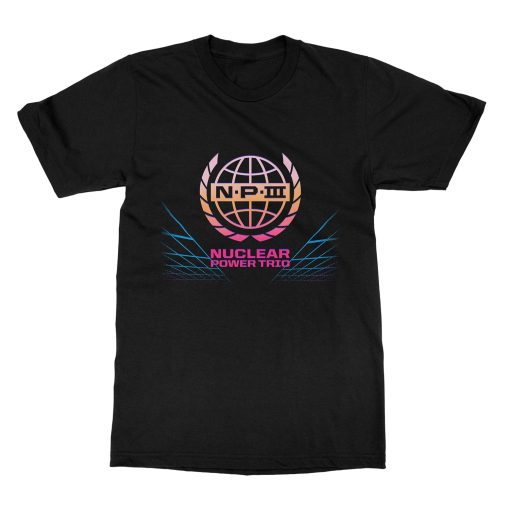 Nuclear Power Trio Synthwave T-Shirt