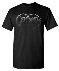 Obituary Distressed Logo T-Shirt