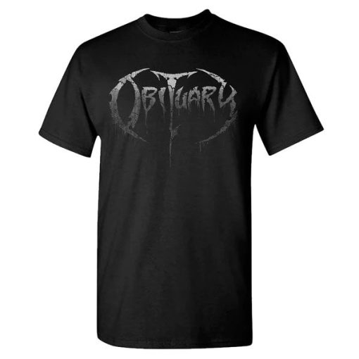 Obituary Distressed Logo T-Shirt