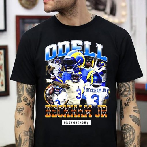 OdellBeckham JR Los Angeles Rams T Shirt