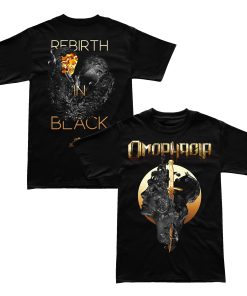 Omophagia Rebirth in Black T-Shirt