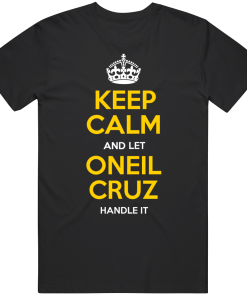 Oneil Cruz Keep Calm Pittsburgh Baseball Fan T Shirt