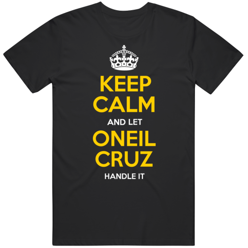 Oneil Cruz Keep Calm Pittsburgh Baseball Fan T Shirt