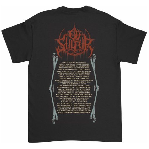 Ov Sulfur Stained In Rot Monsters Tour T-Shirt